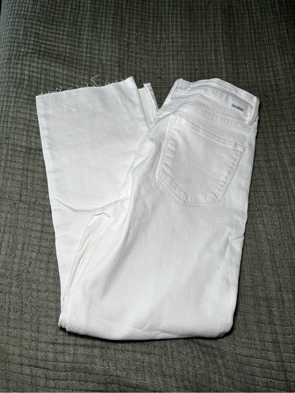 Straight Leg White Women’s Jeans